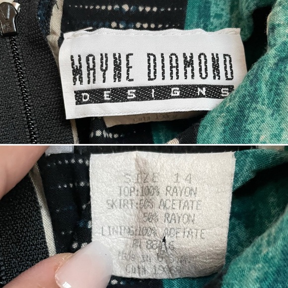 Vintage Wayne Diamond Designs dress - Picture 7 of 17